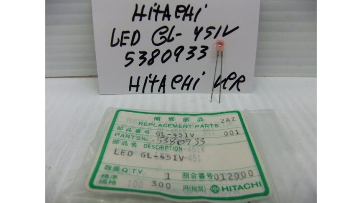 Hitachi 5380933 DEL GL-451V